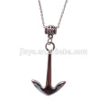 Bohemian Long Stainless Steel Anchor Chain Necklace